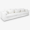 Clara Three Seater Lounge in White