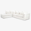 Clara Modular Lounge Left White