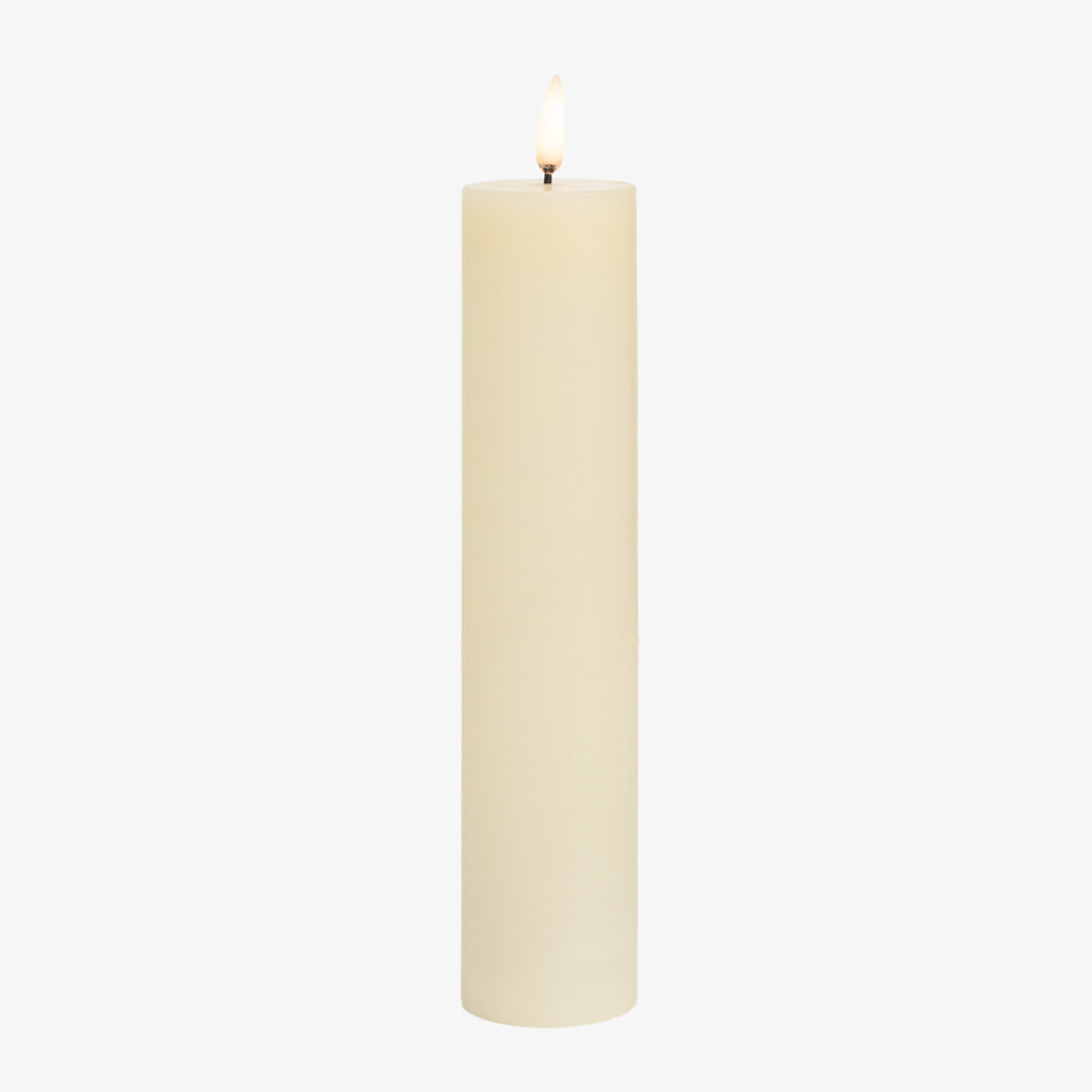 Uyuni Lighting Flameless Candles Classic Ivory 5cm Wide