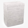 Rattan EMB Laundry Chest White