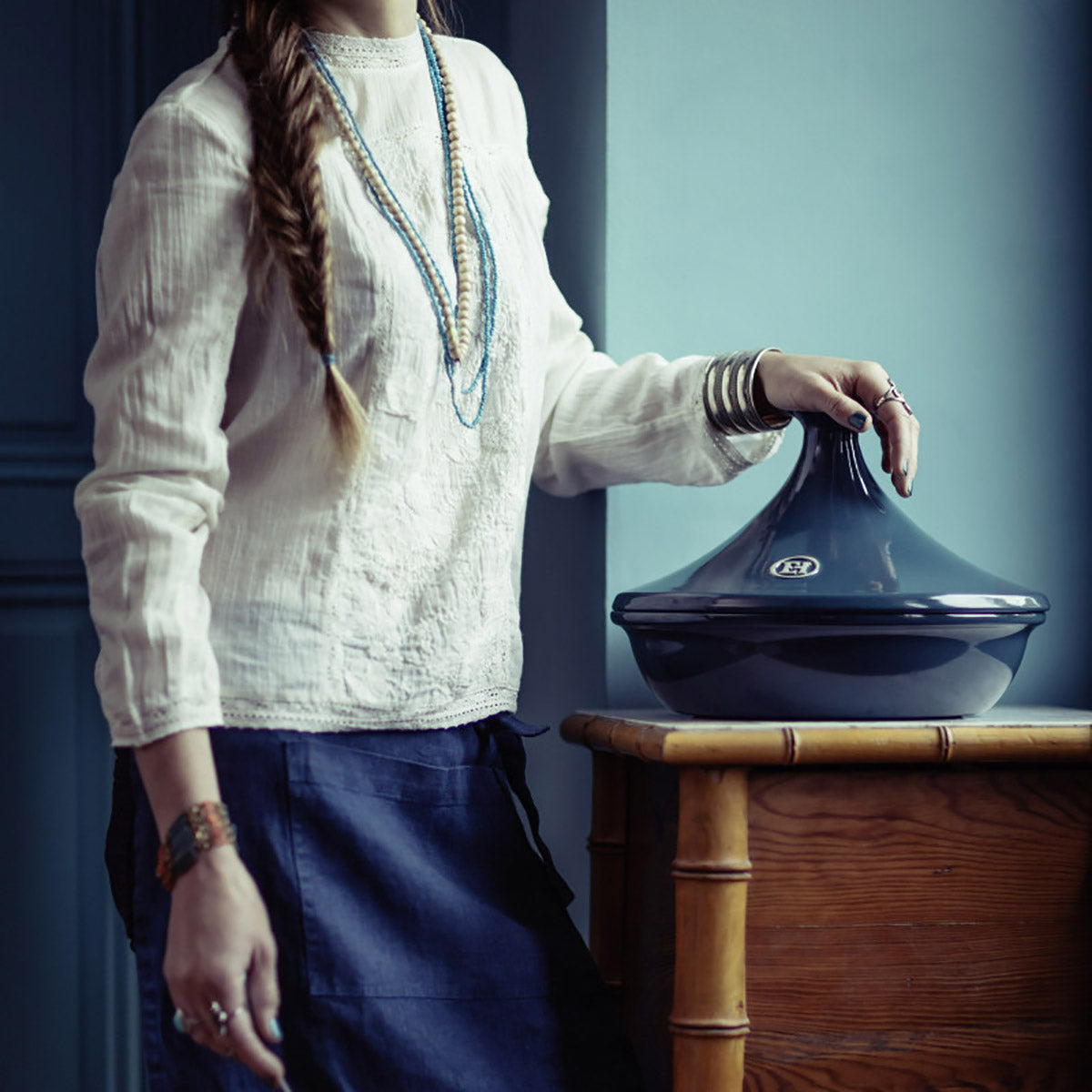 Emile Henry Tagine Black 32cm Alfresco Emporium