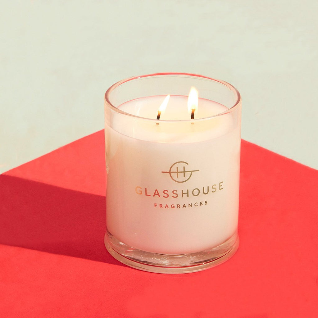 Glasshouse Candle Midnight In Milan (Saffron & Rose)