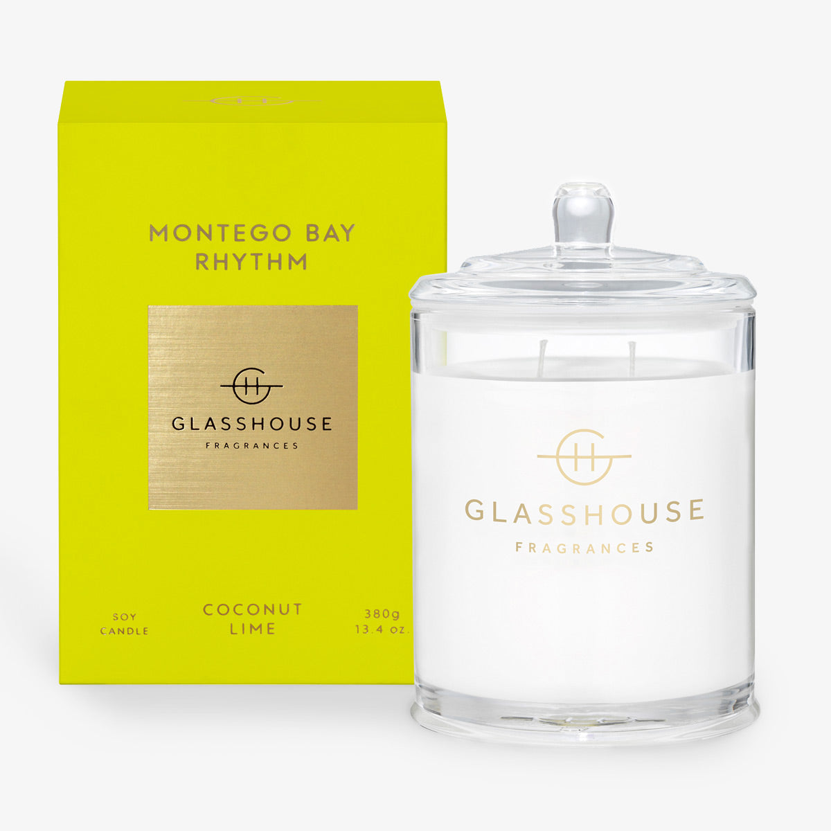 Glasshouse Candle Montego Bay Rhythm (Coconut Lime) Candles