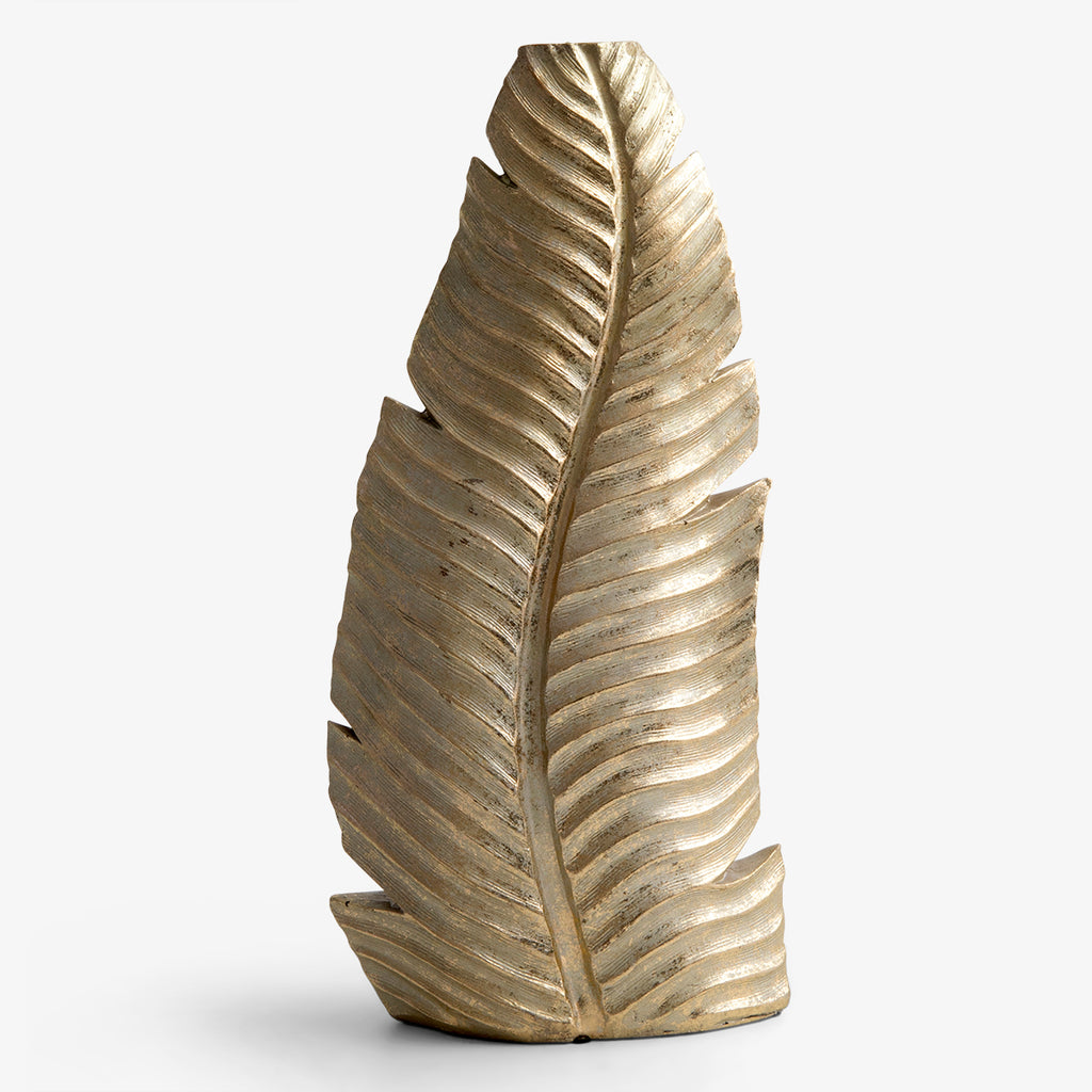 Gold Leaf Vases