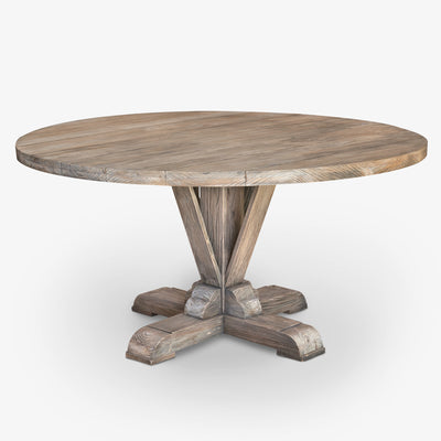 Hampton Outdoor Dining Table Teak Round 150cm