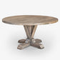 Hampton Outdoor Dining Table Teak Round 150cm