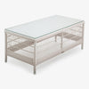 Hampton Outdoor Coffee Table Rectangular White