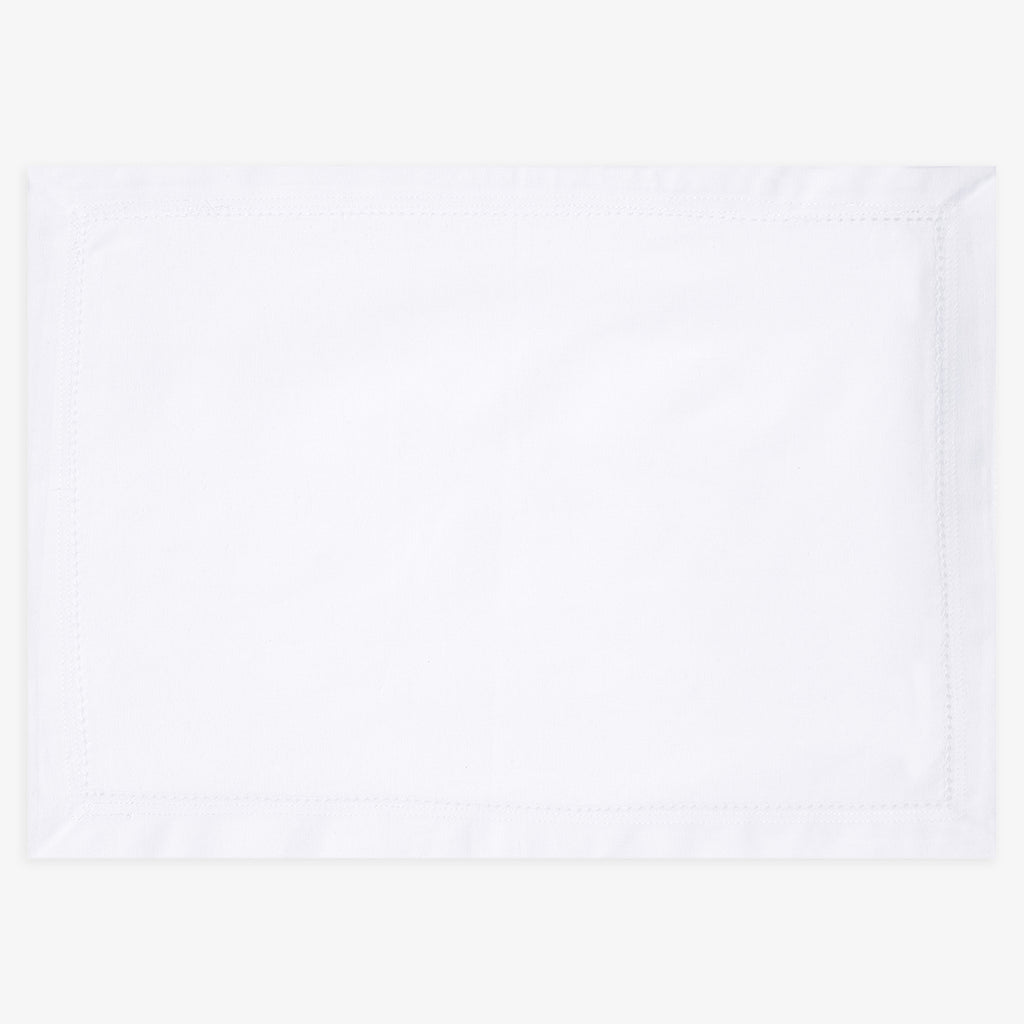 Hemstitched Placemat White