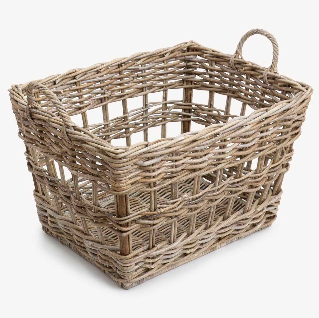 Kubu Laundry Basket With Calico Lining