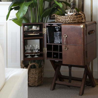 Leather Bar Cabinet On Stand Store