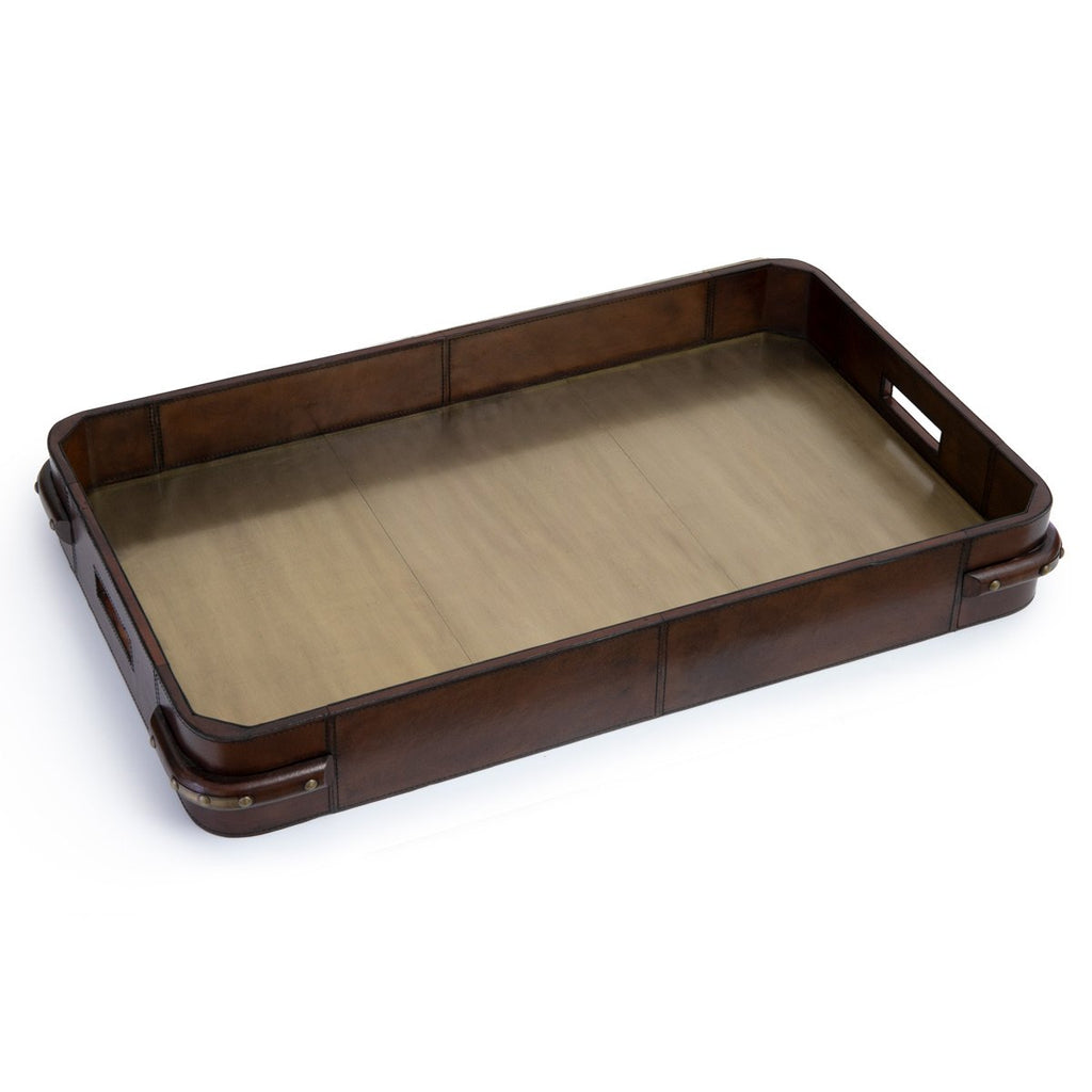 Leather Butler's Tray