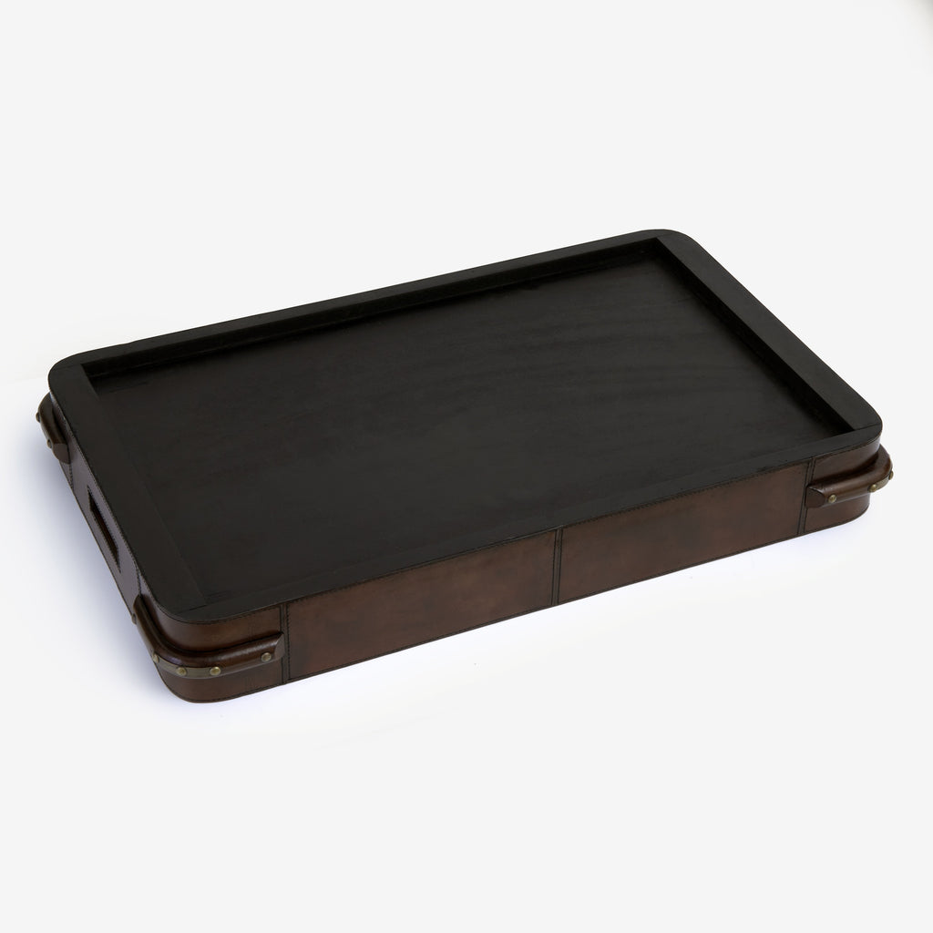 Leather Butler's Tray