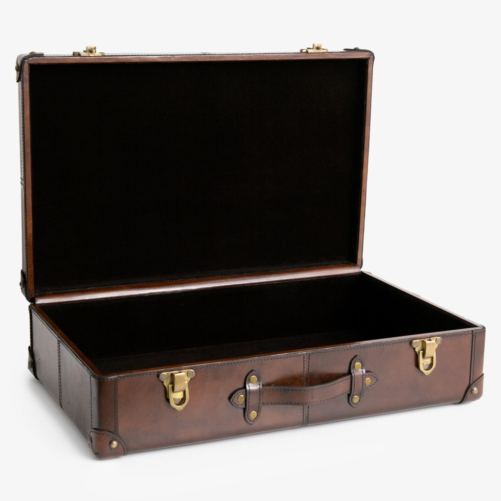Leather Suitcase Small