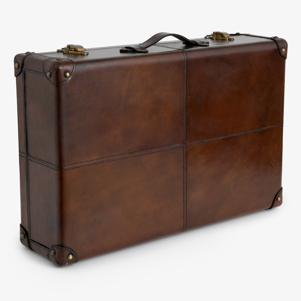 Leather Suitcase Small