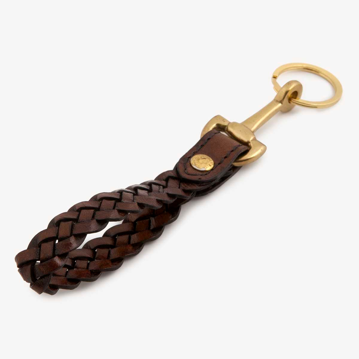 Ladder Key Chain Leather Woven Key Chain | Key Rings
