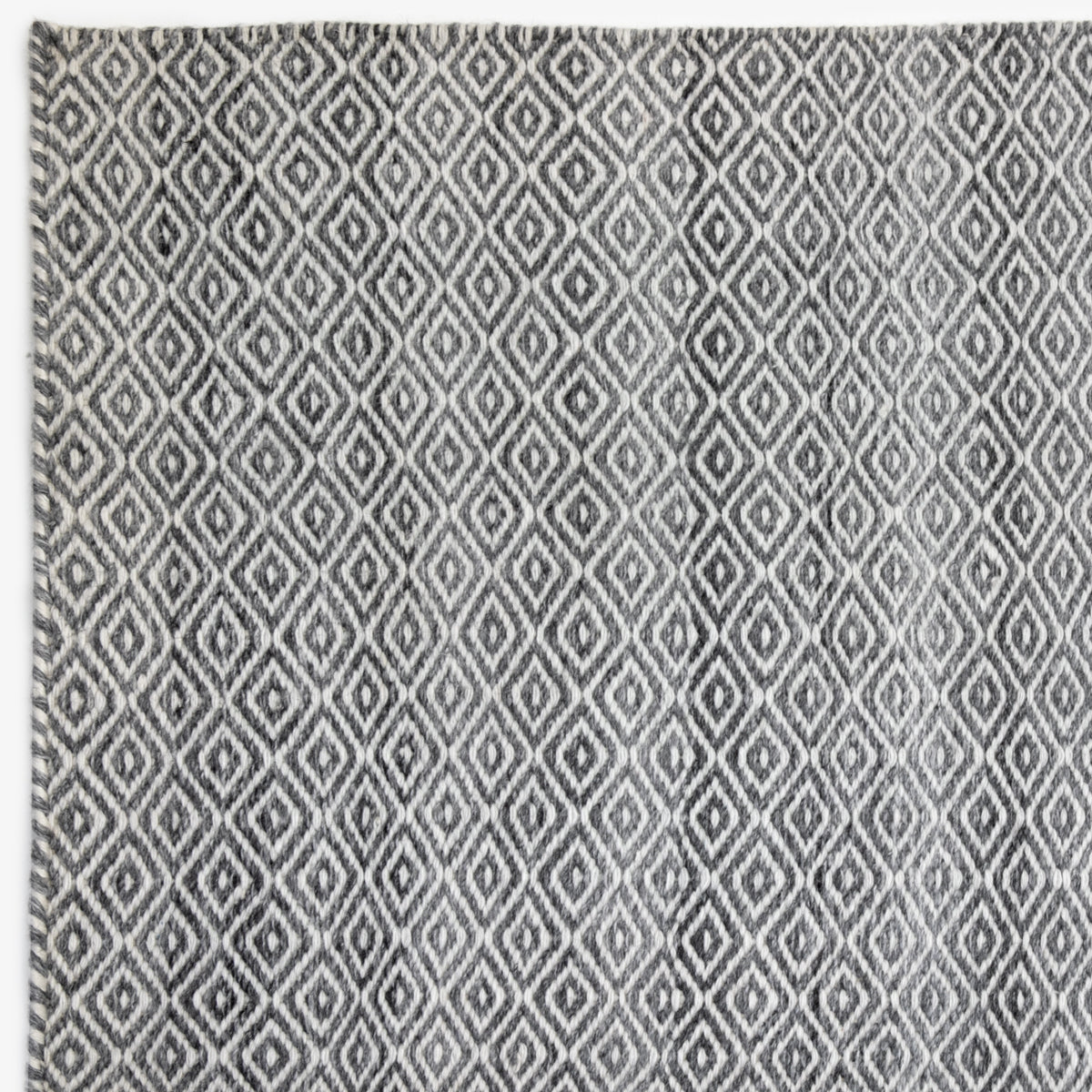 Diamond Pattern Indoor Outdoor Rug (Grey) | Rugs, Runners & Doormats