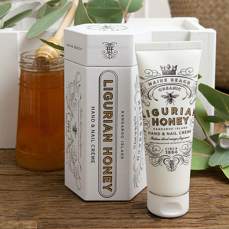 Ligurian Honey Hand & Nail Creme Styled