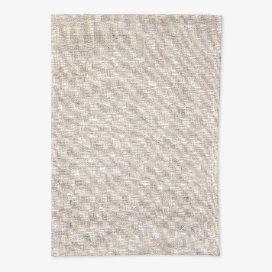 Linen Tea Towel Oatmeal 50 x 70cm
