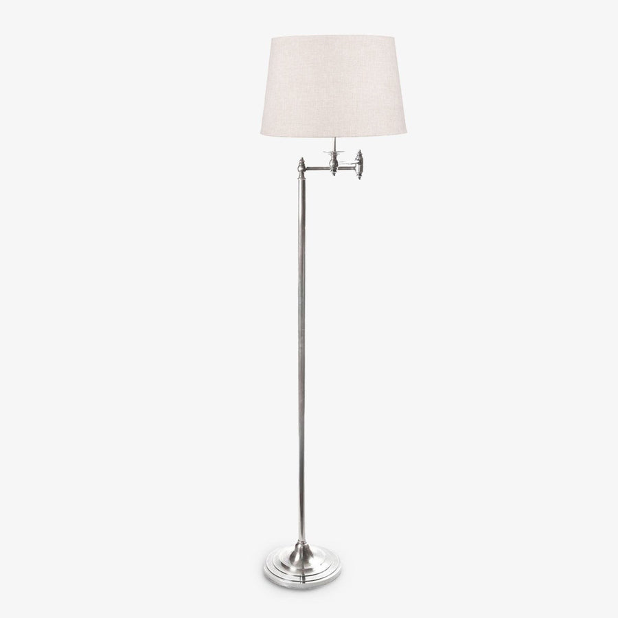 Macleay Floor Lamp Silver