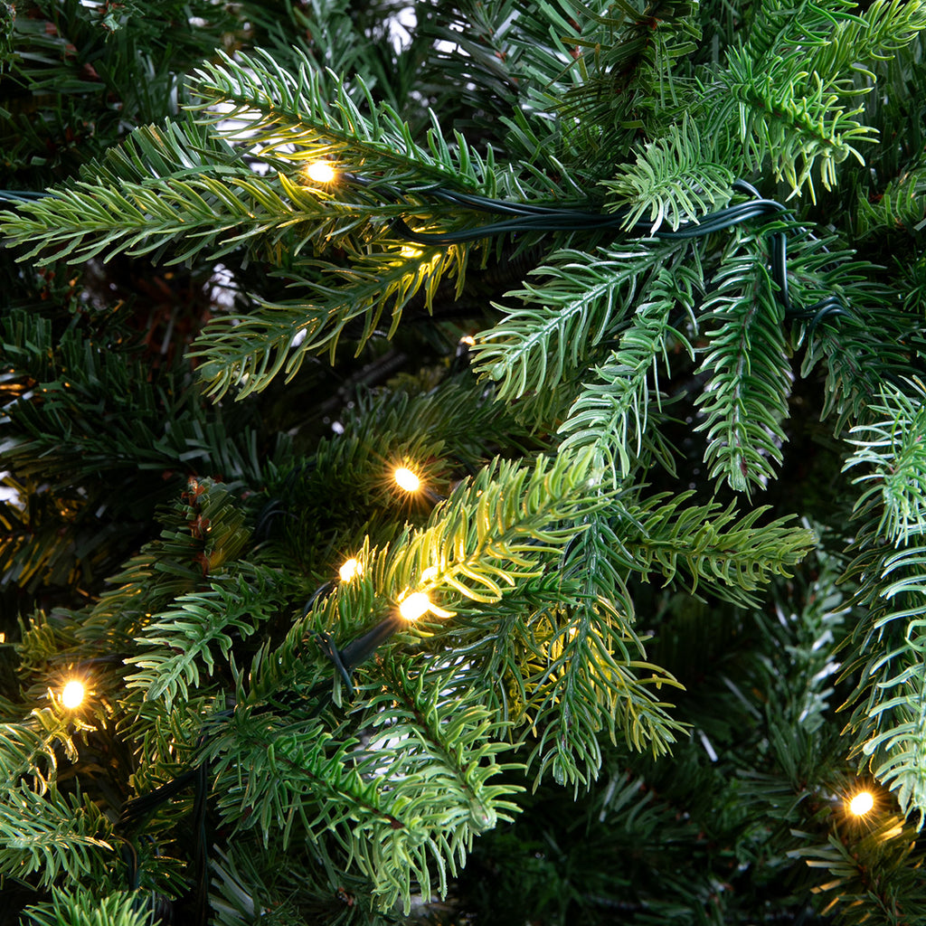 Noble Fir Pre-Lit Christmas Trees