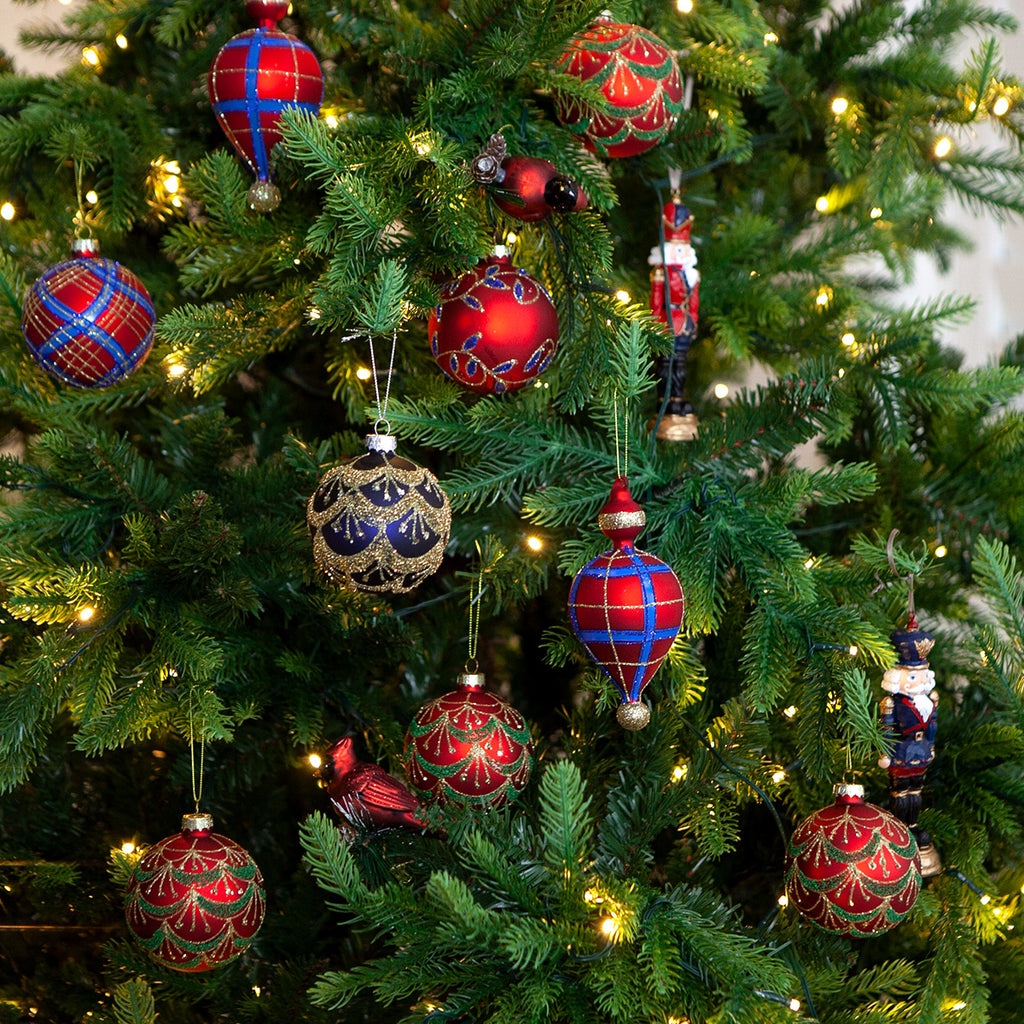 Noble Fir Pre-Lit Christmas Trees