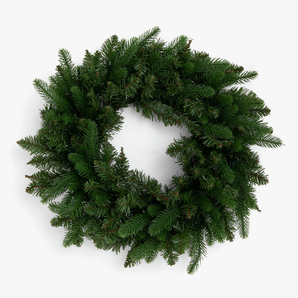 Vermont Green Pre-Lit Wreath
