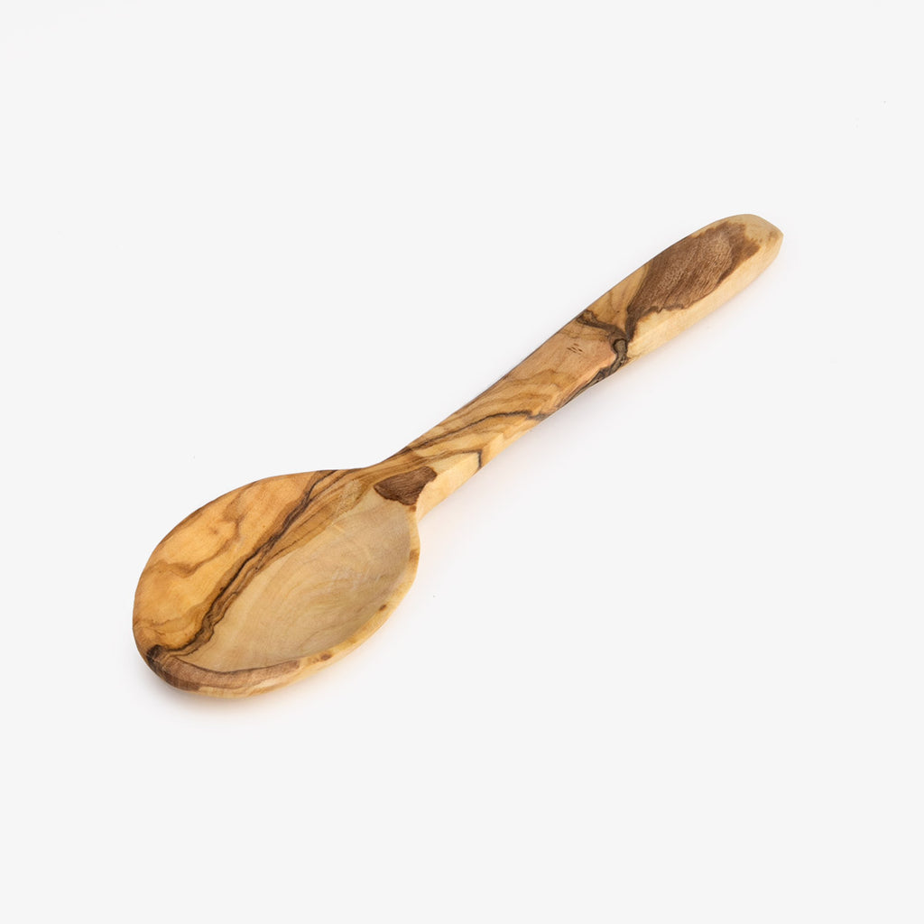 Olive Wood Spoon Small Wide