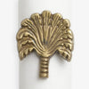 Palm Napkin Ring Brass