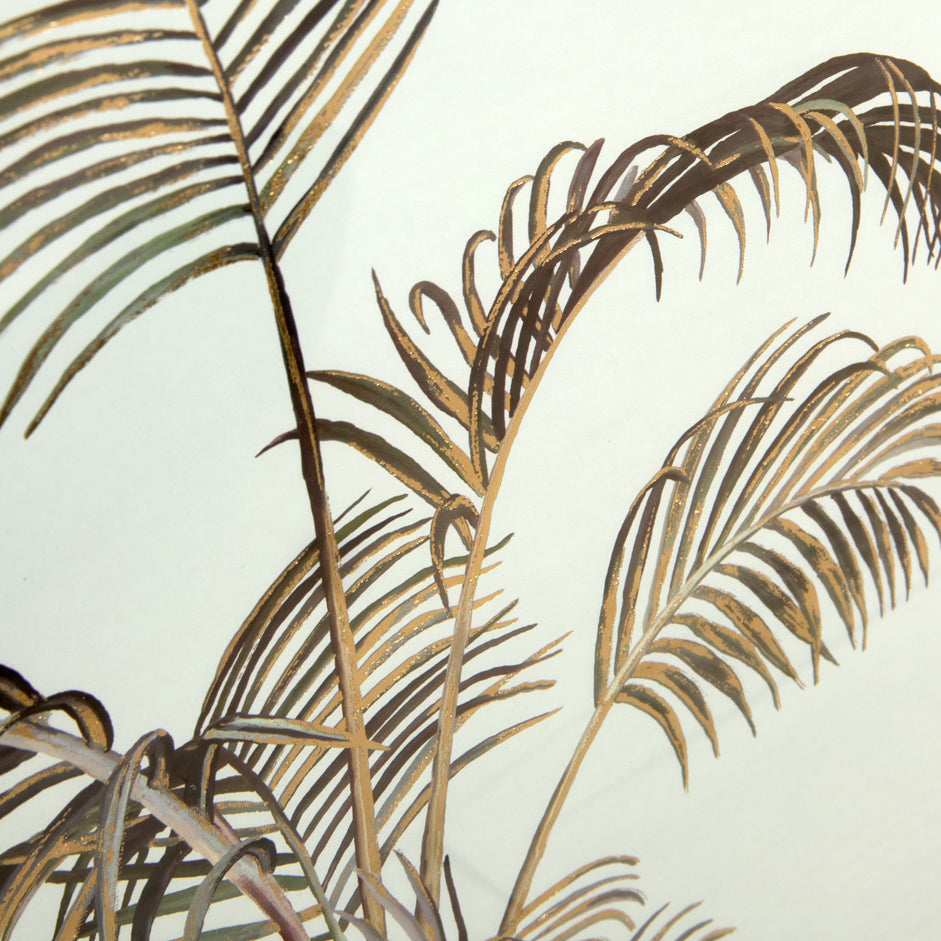 Palm Print Artwork With Mirror Frame C