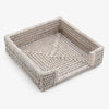 Rattan Napkin Holder White