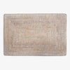 Rattan Placemat Rectangular White