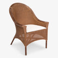 Rattan Rangoon Arm Chair Brown