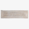 Rattan Table Runner White
