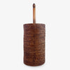 Rattan Toilet Roll Holder Brown