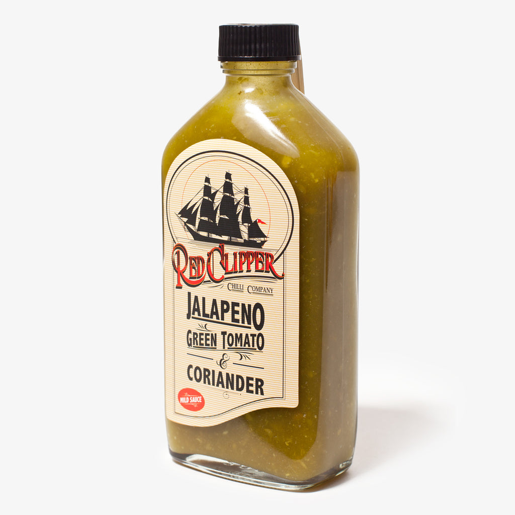 Red Clipper Hot Sauce: Jalapeno, Green Tomato & Coriander
