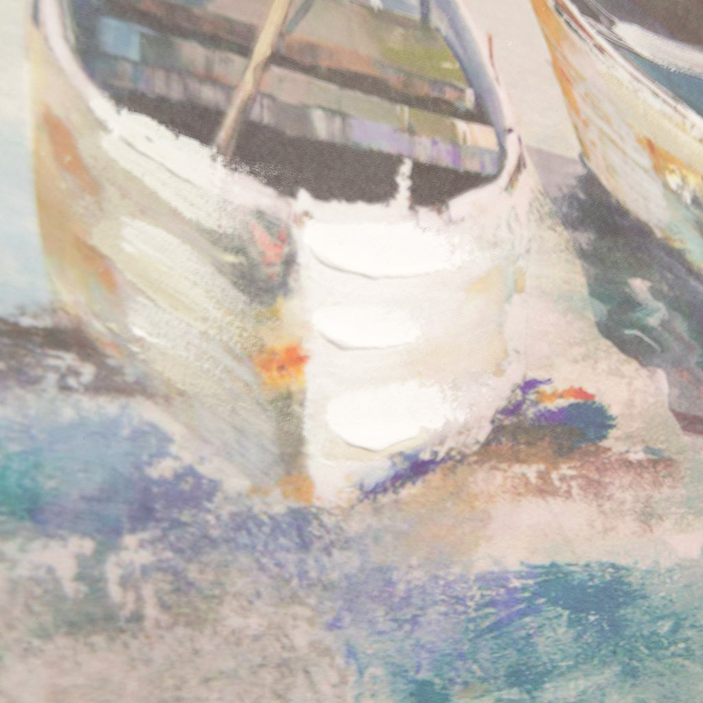 Rowboat Hand Painted Print Artwork