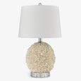 Shell Table Lamp Round With Shade