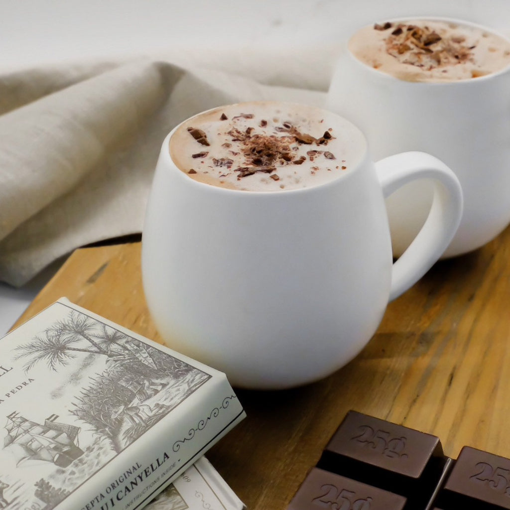 Simon Coll Hot Chocolate Block Vanilla 200g