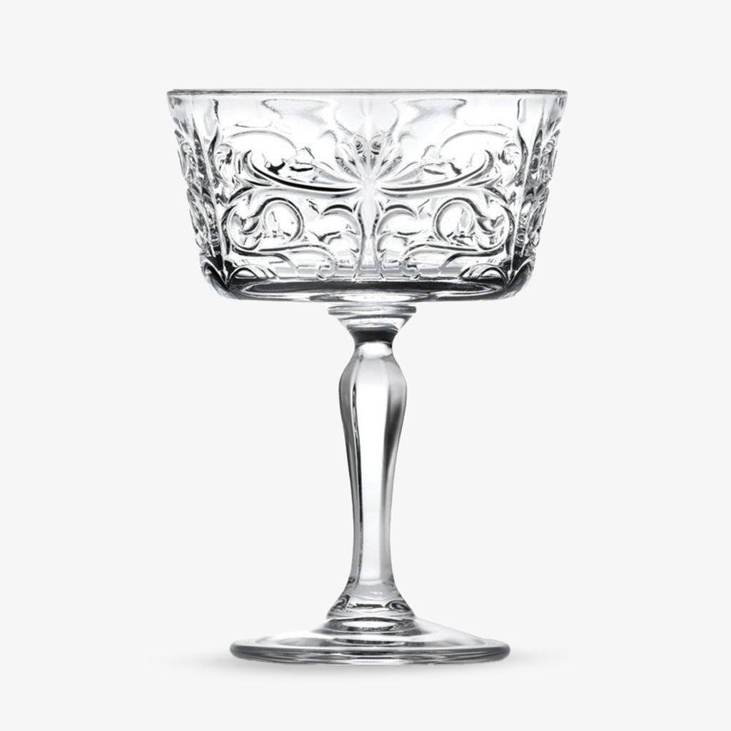Tattoo Champagne Coupe or Dessert Goblet Set Of Six