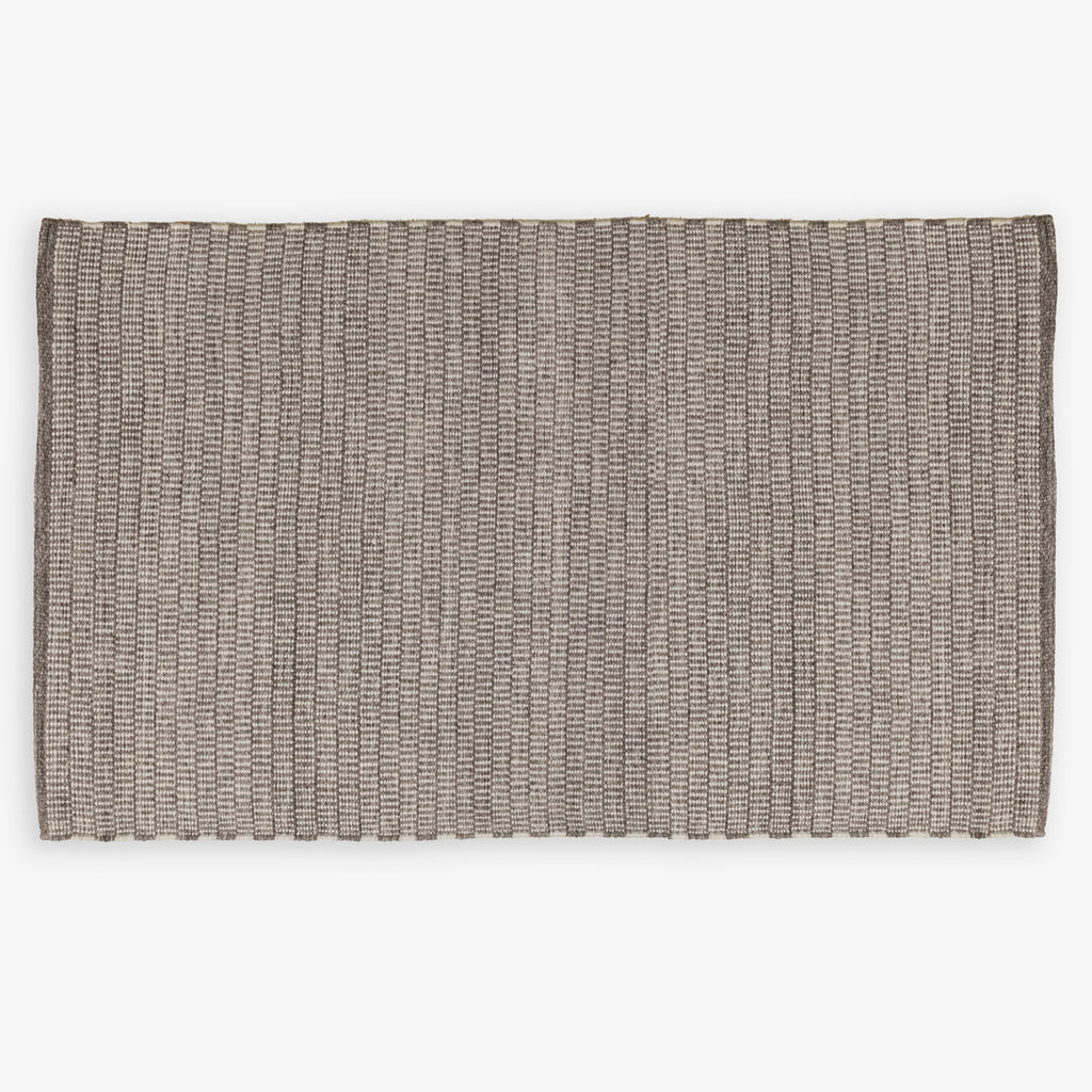 Taupe & White Indoor Outdoor Rugs