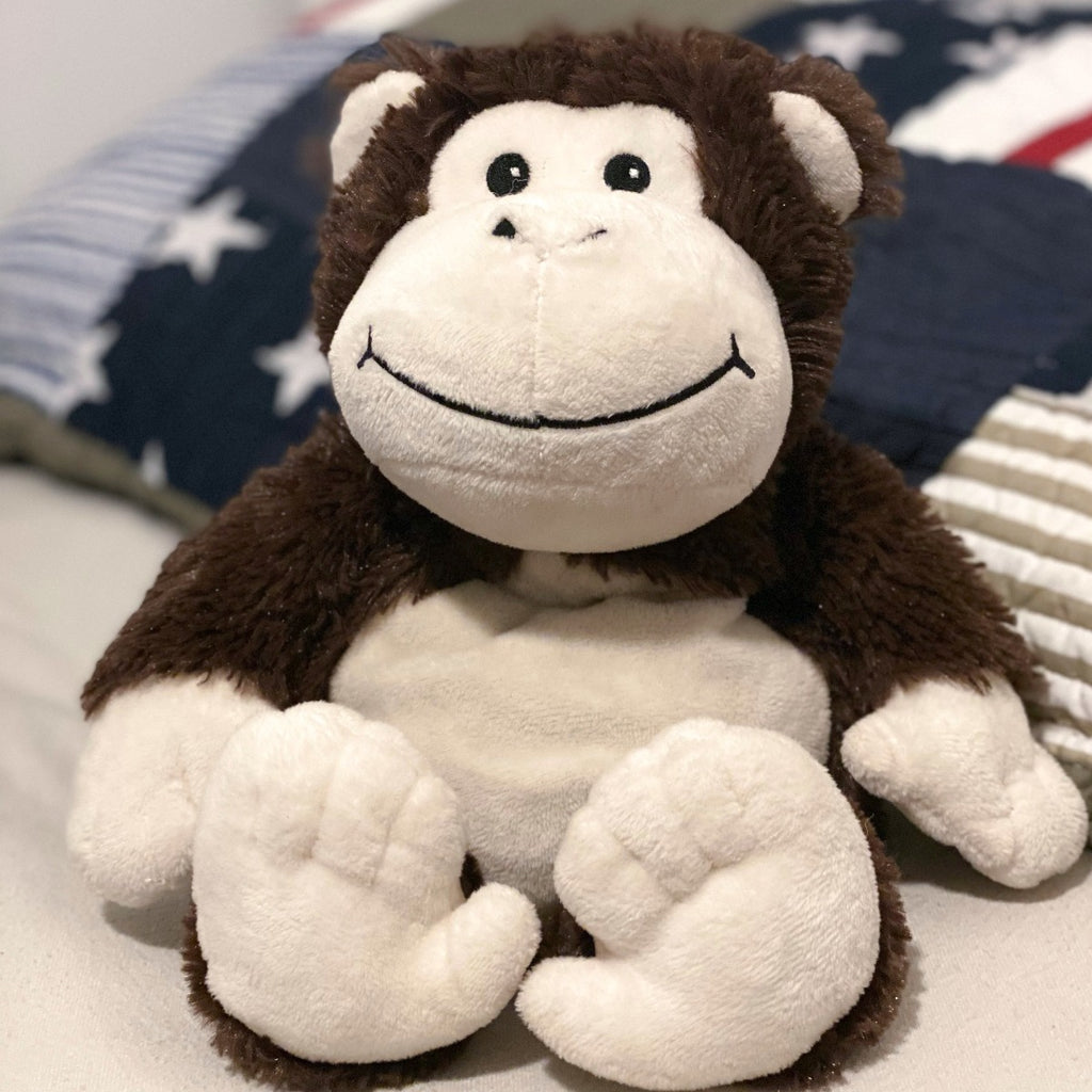 Warmies Plush Heat Up Microwavable Toy With Lavender Scent Monkey