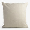 Woven White & Natural Cushion 50 x 50cm Front