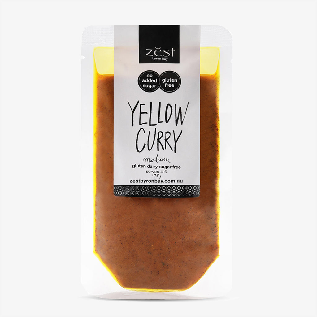 Zest Byron Bay Yellow Curry Pouch